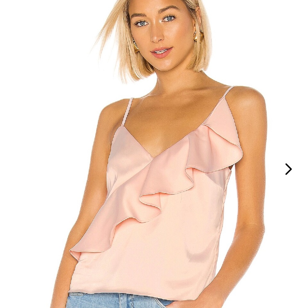 NWT Lovers + Friends Lagana Top Pink Size Small - Picture 1 of 14